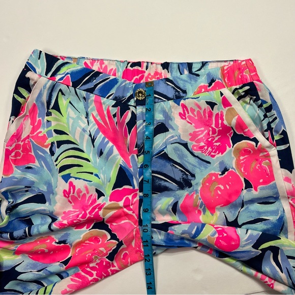 Lilly Pulitzer Madeira High Tide Pant - tropicolada, size 10 - Picture 8 of 13